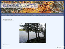 Tablet Screenshot of eleanorglewwe.com